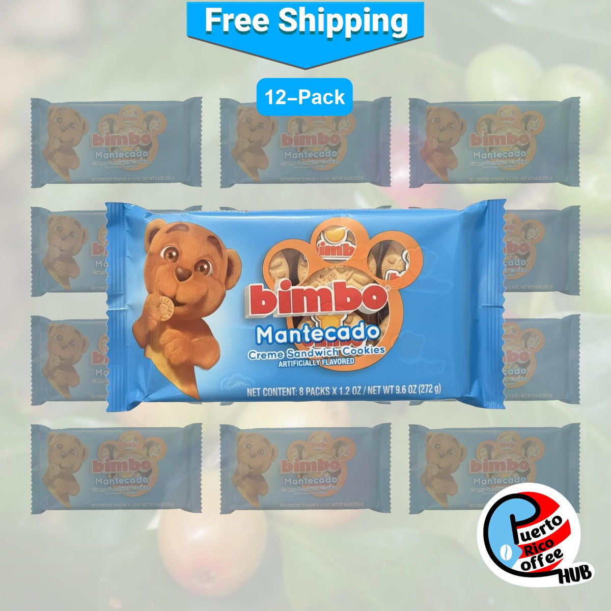 Bimbo Ice Cream Cookies / Galletas Bimbo Sabor Mantecado