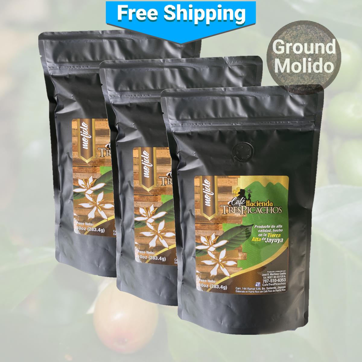 Café Molido Gourmet Tres Picachos