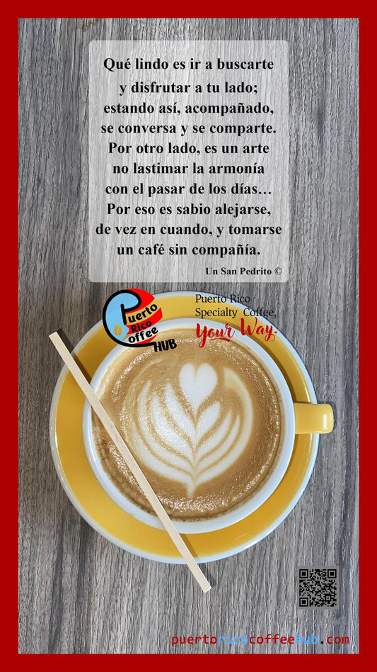 Un café sin compañía