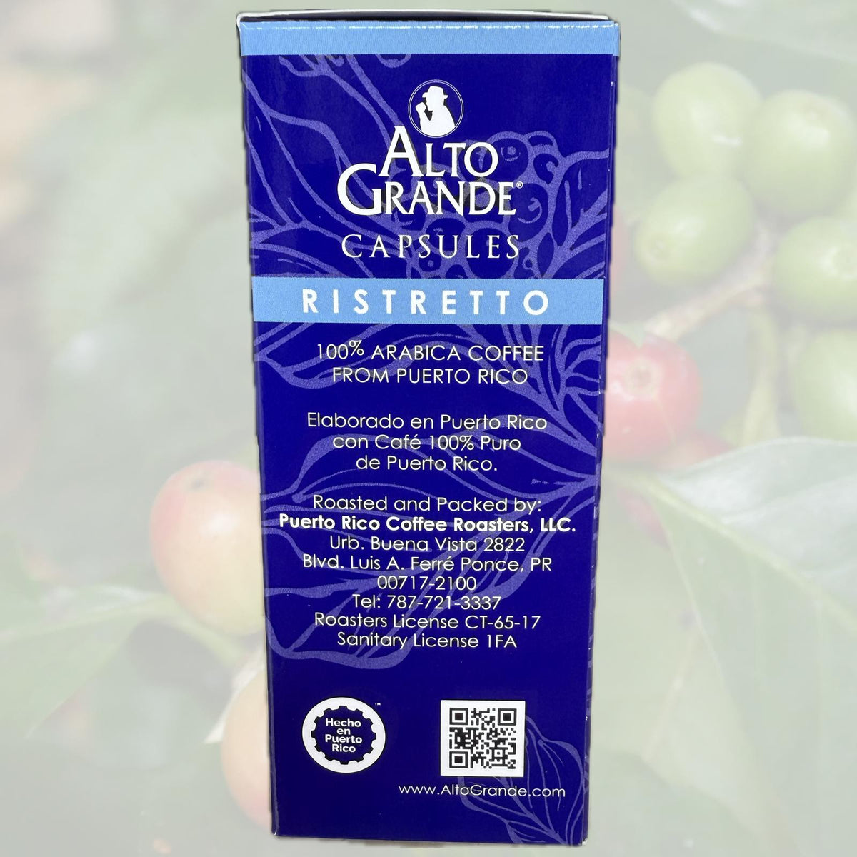 Cápsulas de café Alto Grande Super Premium | Ristretto (Intensidad 10)