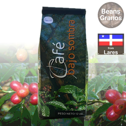Granos de café de sombra