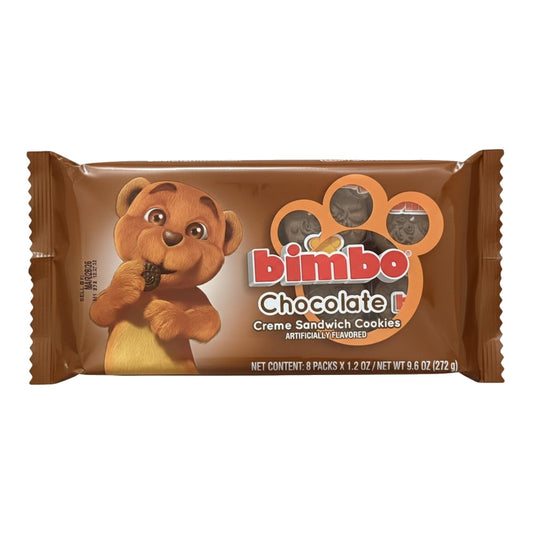 Galletas tipo sándwich sabor chocolate Bimbo / Bimbo Chocolate Cream Sandwich Cookies