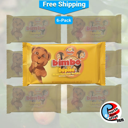 Bimbo Duplex - Vainilla y Chocolate - Galletas tipo sándwich
