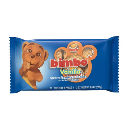 Galletas tipo sándwich sabor vainilla Bimbo