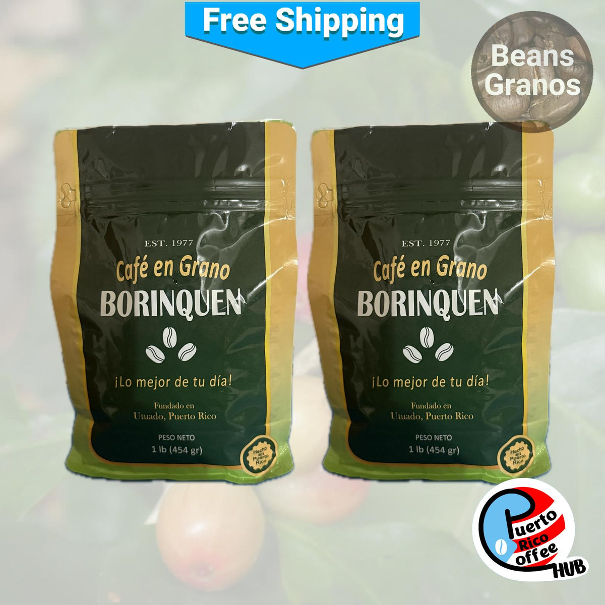Café Borinquen Coffee Beans