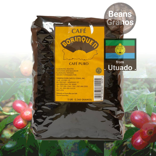 Granos de café Café Borinquen 5 libras
