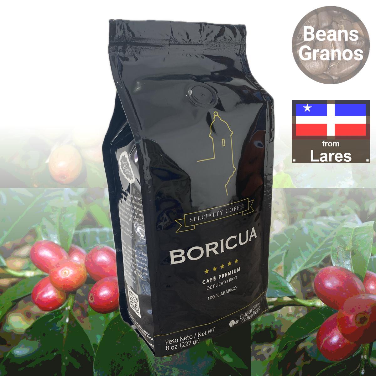 Paquete variado de granos de café de Puerto Rico: Paquete de 3 unidades Five Star 1