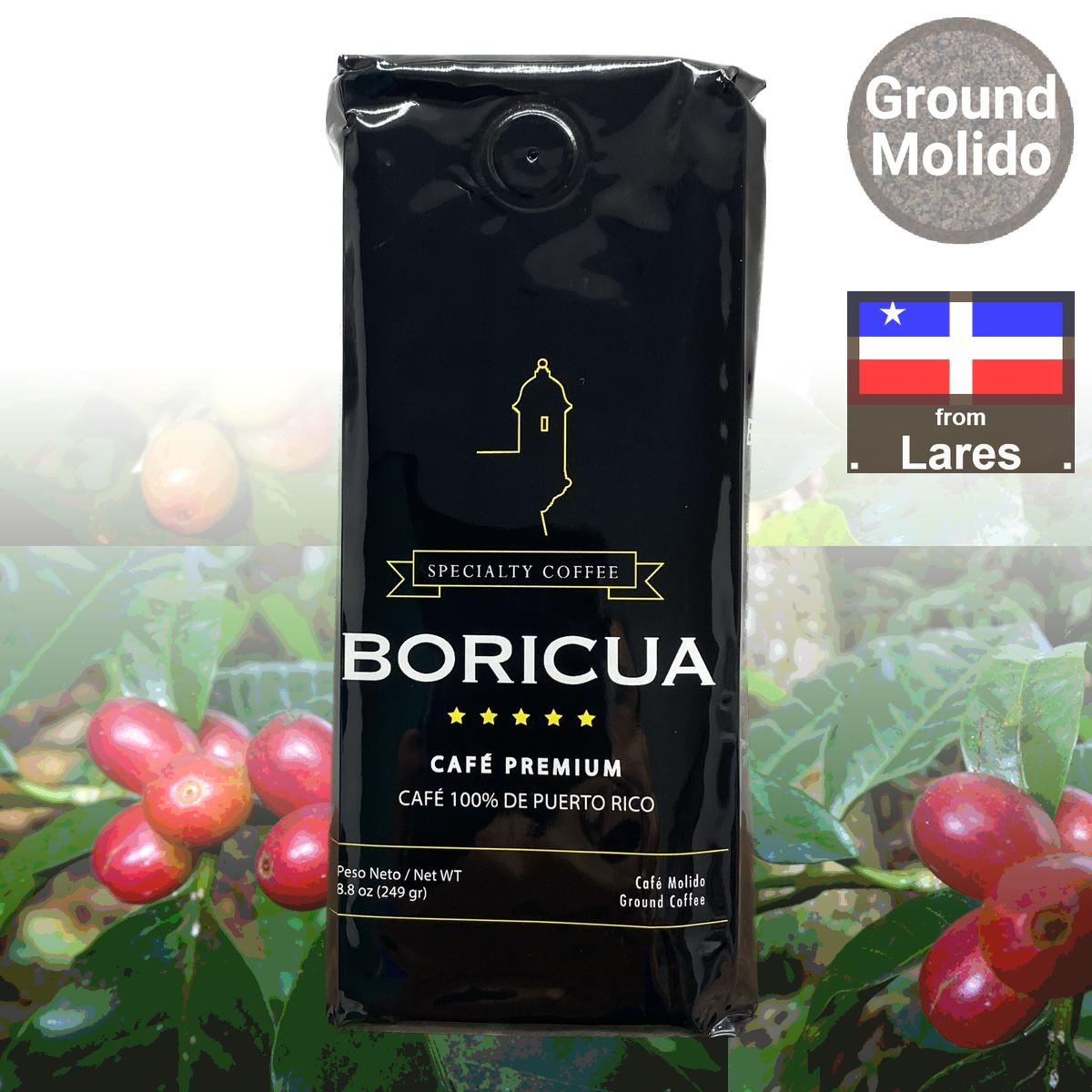 Café Boricua Puerto Rican Ground Coffee 8.8 oz Bulk Packs