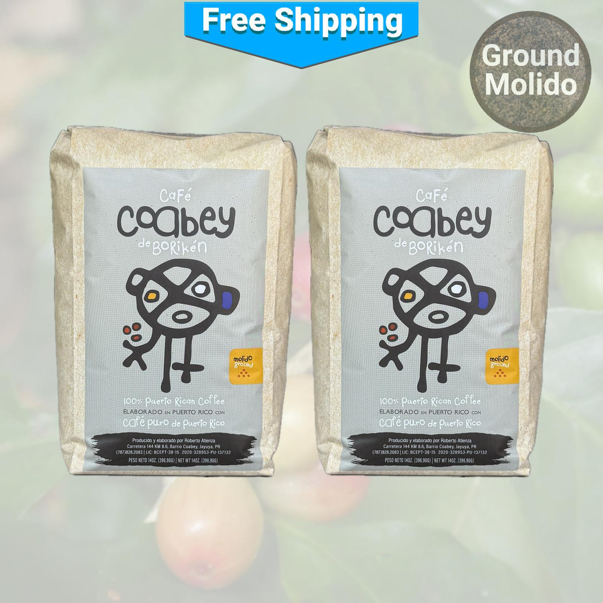 Café Coabey Ground Coffee