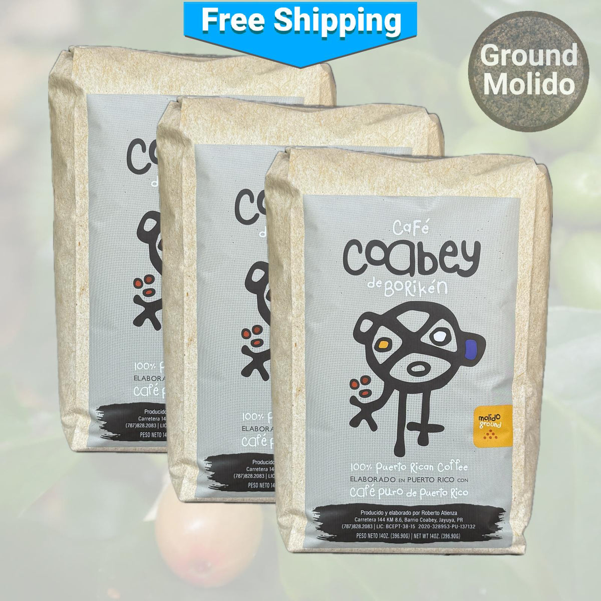 Café Coabey Ground Coffee