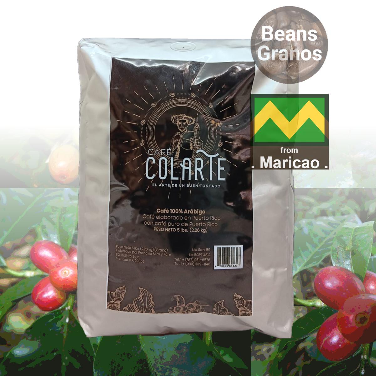 Café en grano Colarte 5 libras