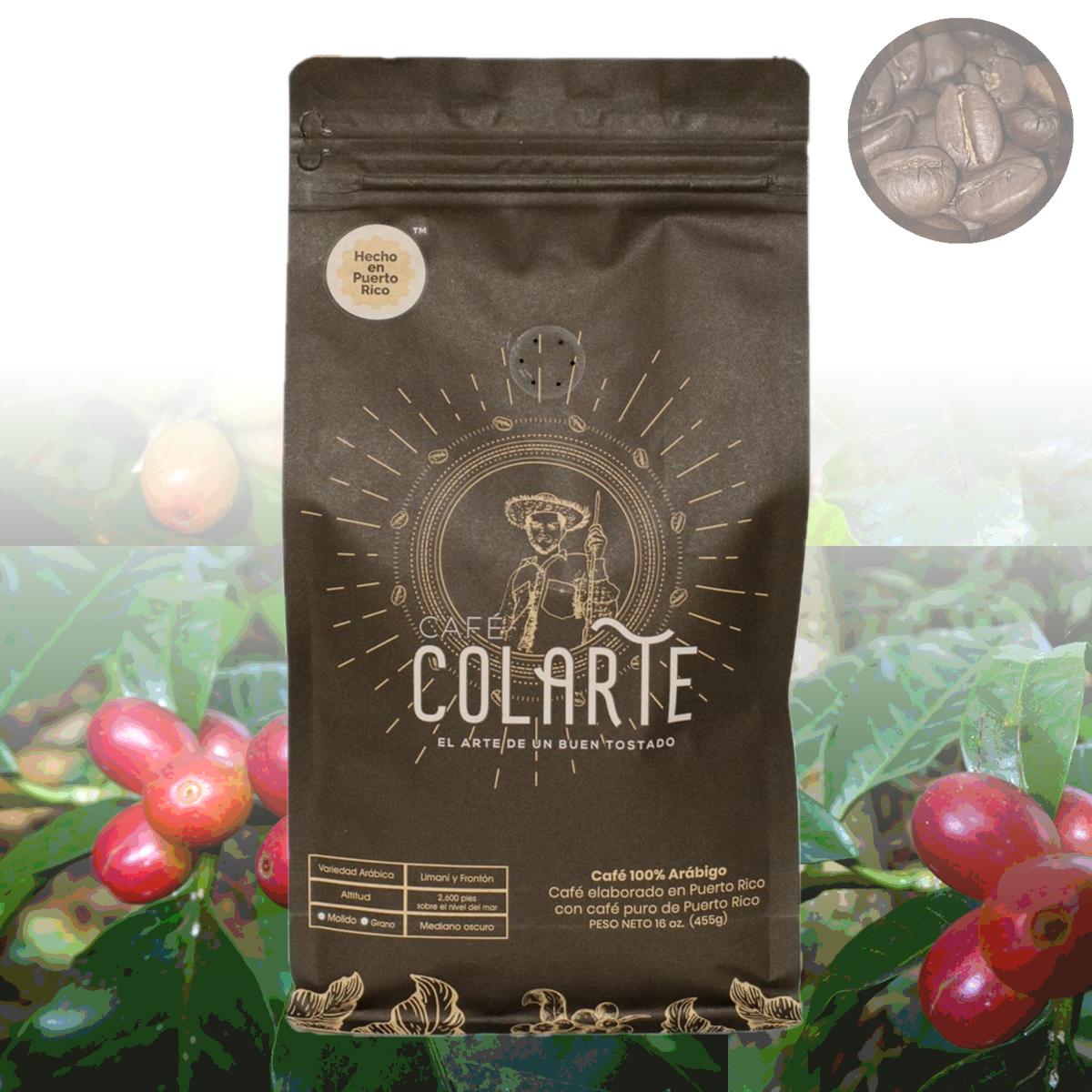 Granos de café Café Colarte