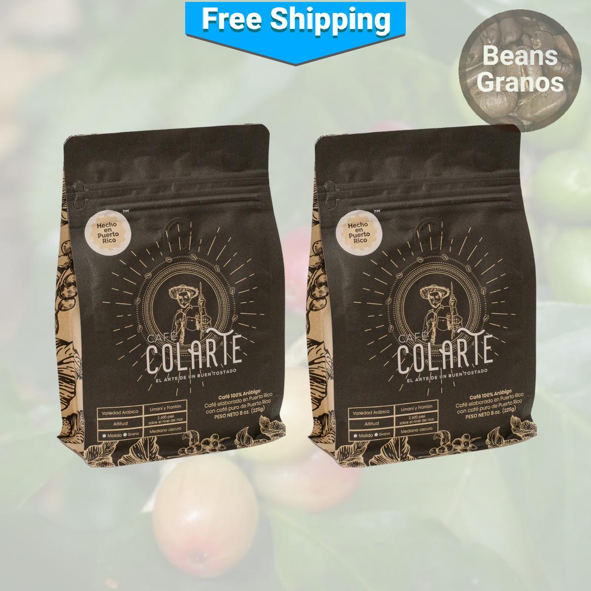 Granos de café Café Colarte
