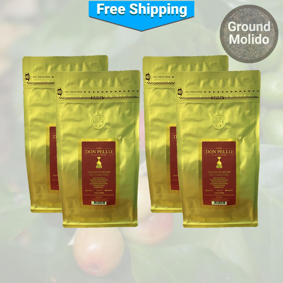 Café Don Pello Premium Barista Ground Coffee