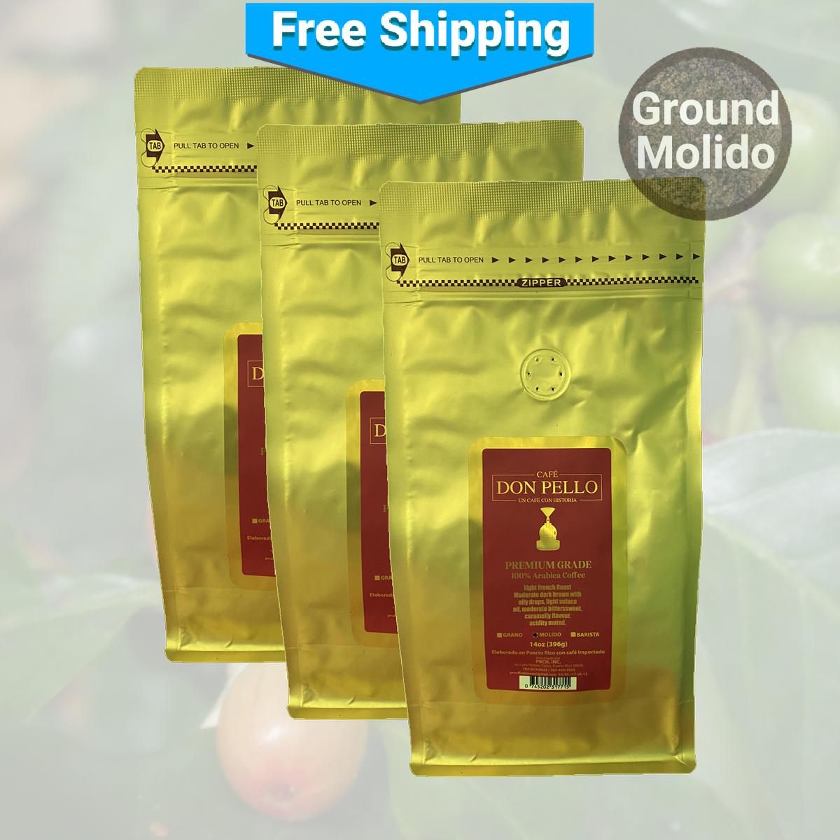 Café Don Pello Premium Barista Ground Coffee