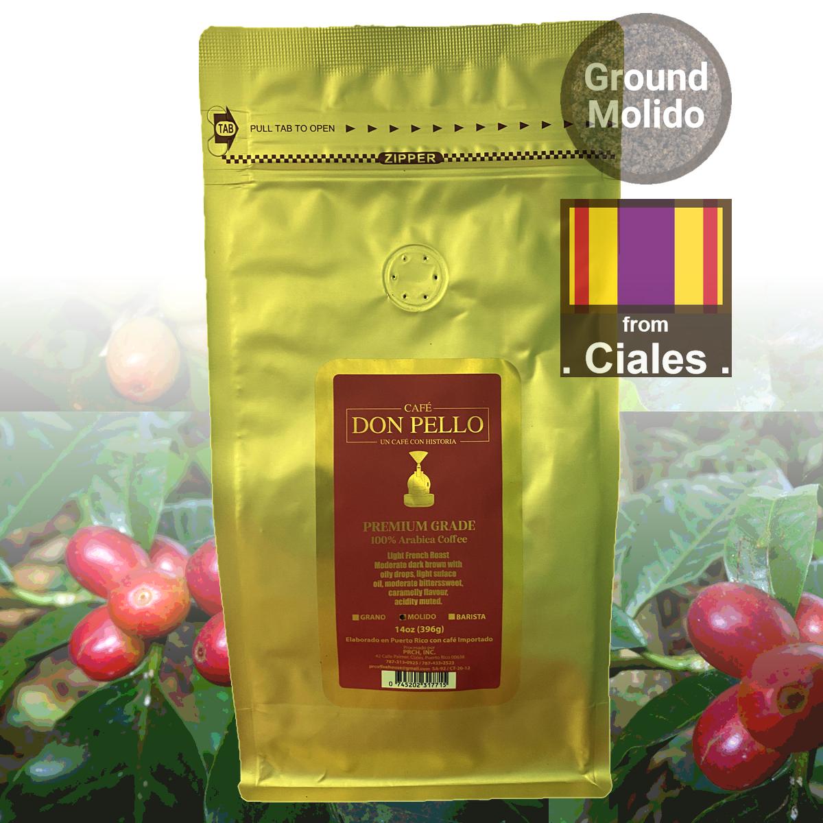 Café Don Pello Premium Barista Ground Coffee