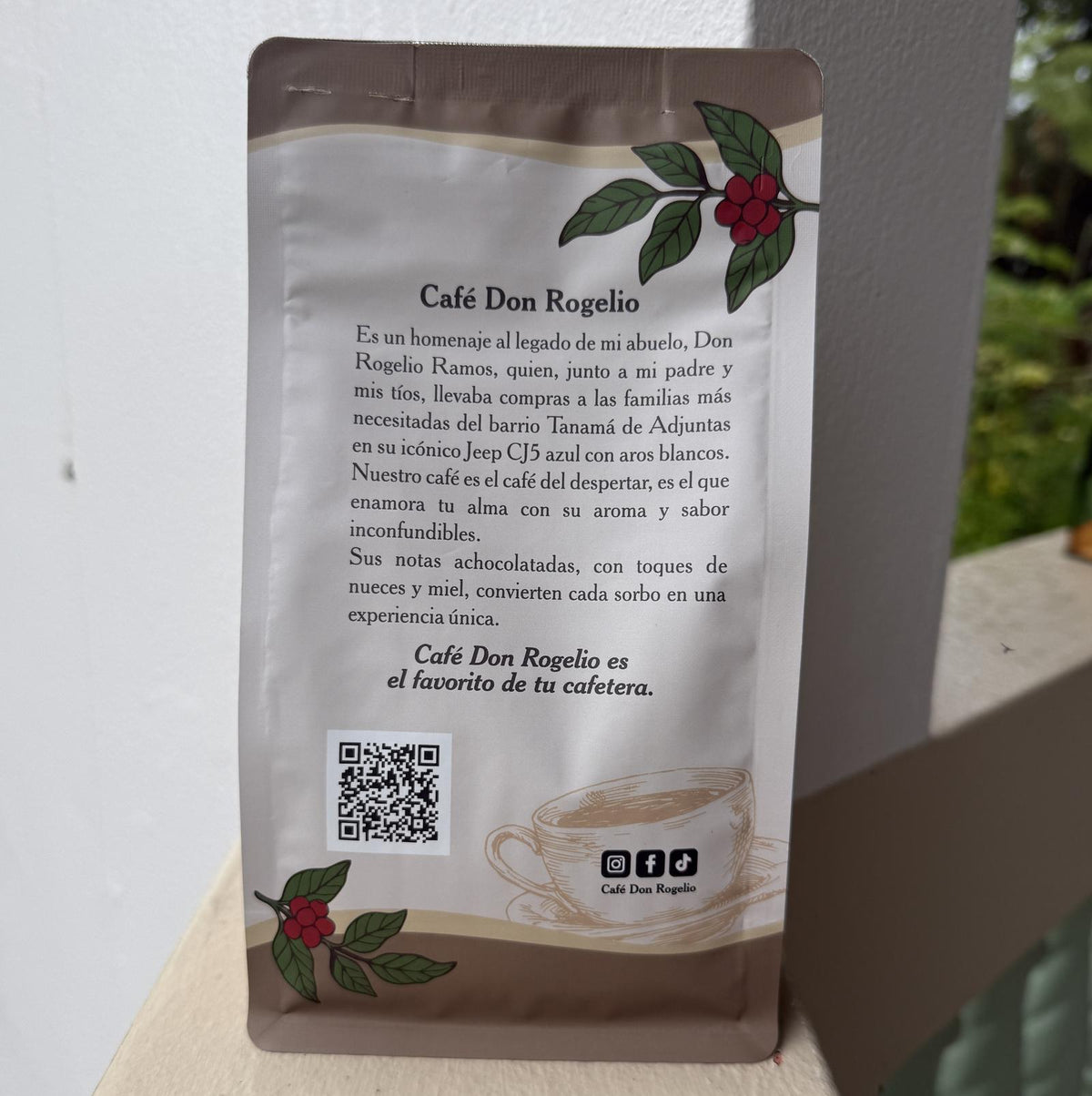 Granos de café Café Don Rogelio