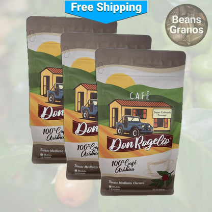 Granos de café Café Don Rogelio