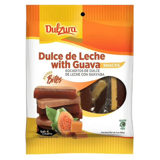 Dulzura Borincana Bocaditos de Dulce de Leche y Guayaba