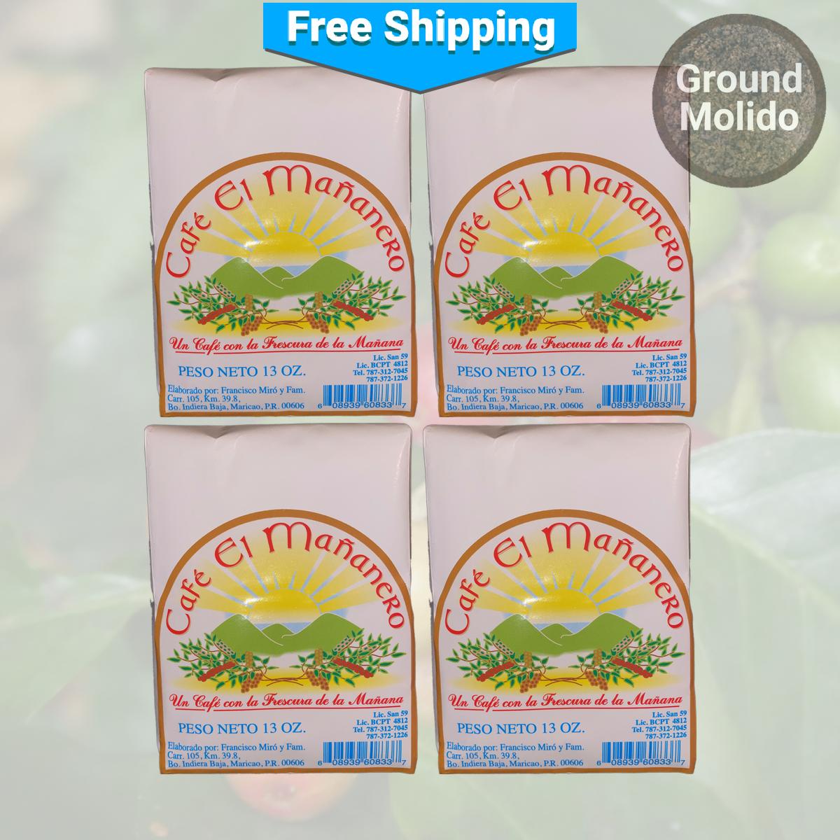 Café El Mañanero Ground Coffee Paper Bag