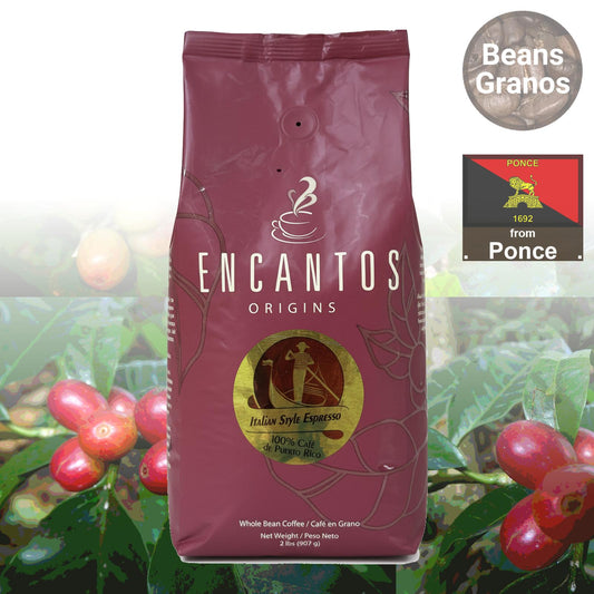 Granos de café Café Encantos Origins
