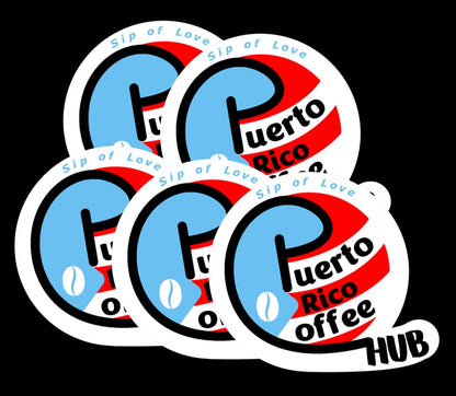 Puerto Rico Coffee Hub Sticker