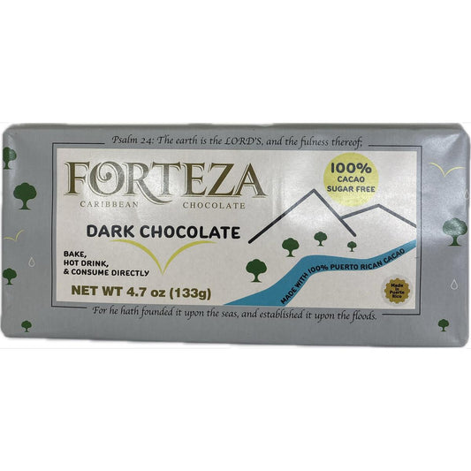 Forteza Big Bars - Chocolate negro 100 %