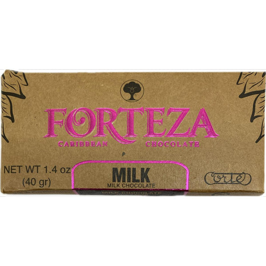 Barra de chocolate con leche Forteza