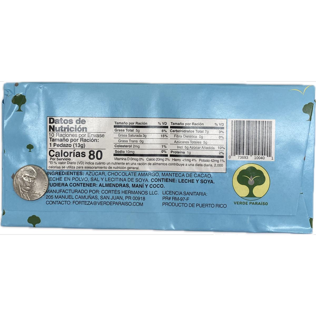 Forteza Big Bars - Milk Chocolate