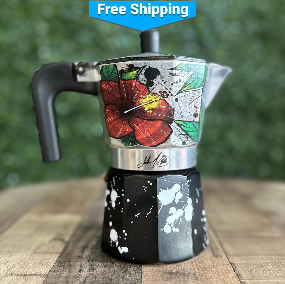 Set de descubrimiento Heritage Roasters con cafetera greca
