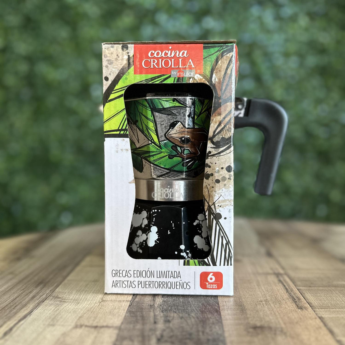 Set de descubrimiento Heritage Roasters con cafetera greca