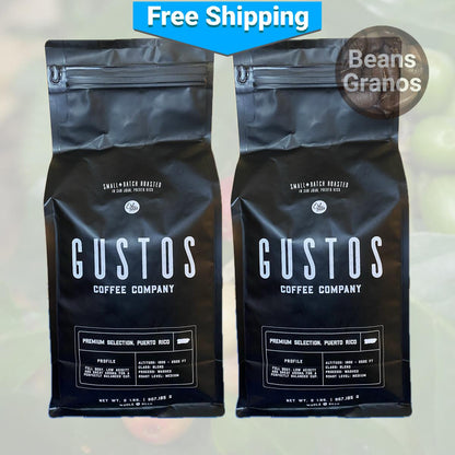 Café Gustos Coffee Beans 2 Pound