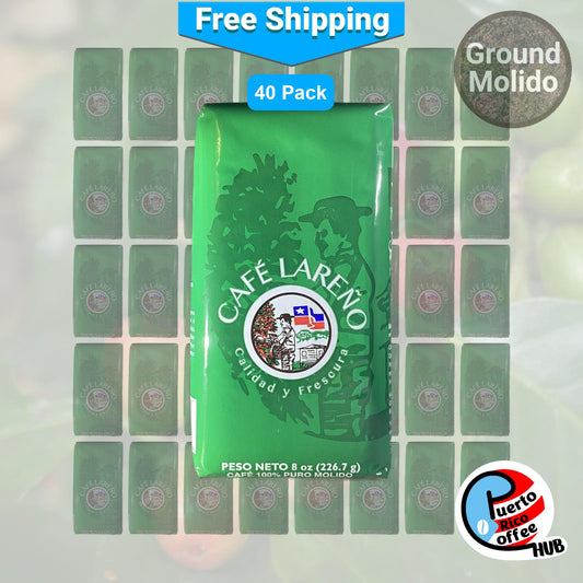 Café Lareño Café molido puertorriqueño paquetes a granel de 8 oz