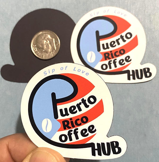 Imán de Puerto Rico Coffee Hub