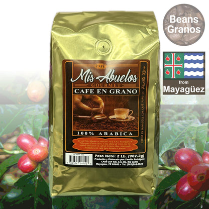 Café en grano Café Mis Abuelos 2 libras