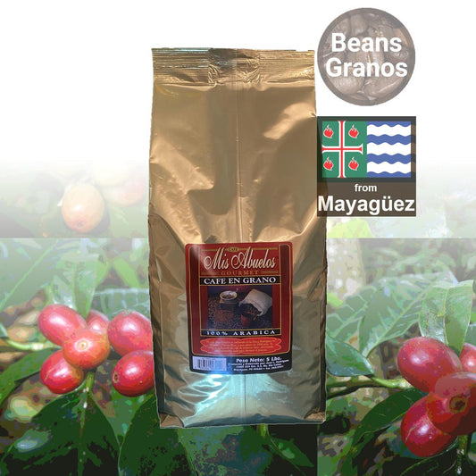 Café en grano Café Mis Abuelos 5 libras