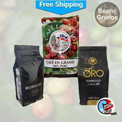 Oro Boricua Lareño Coffee Beans Pack