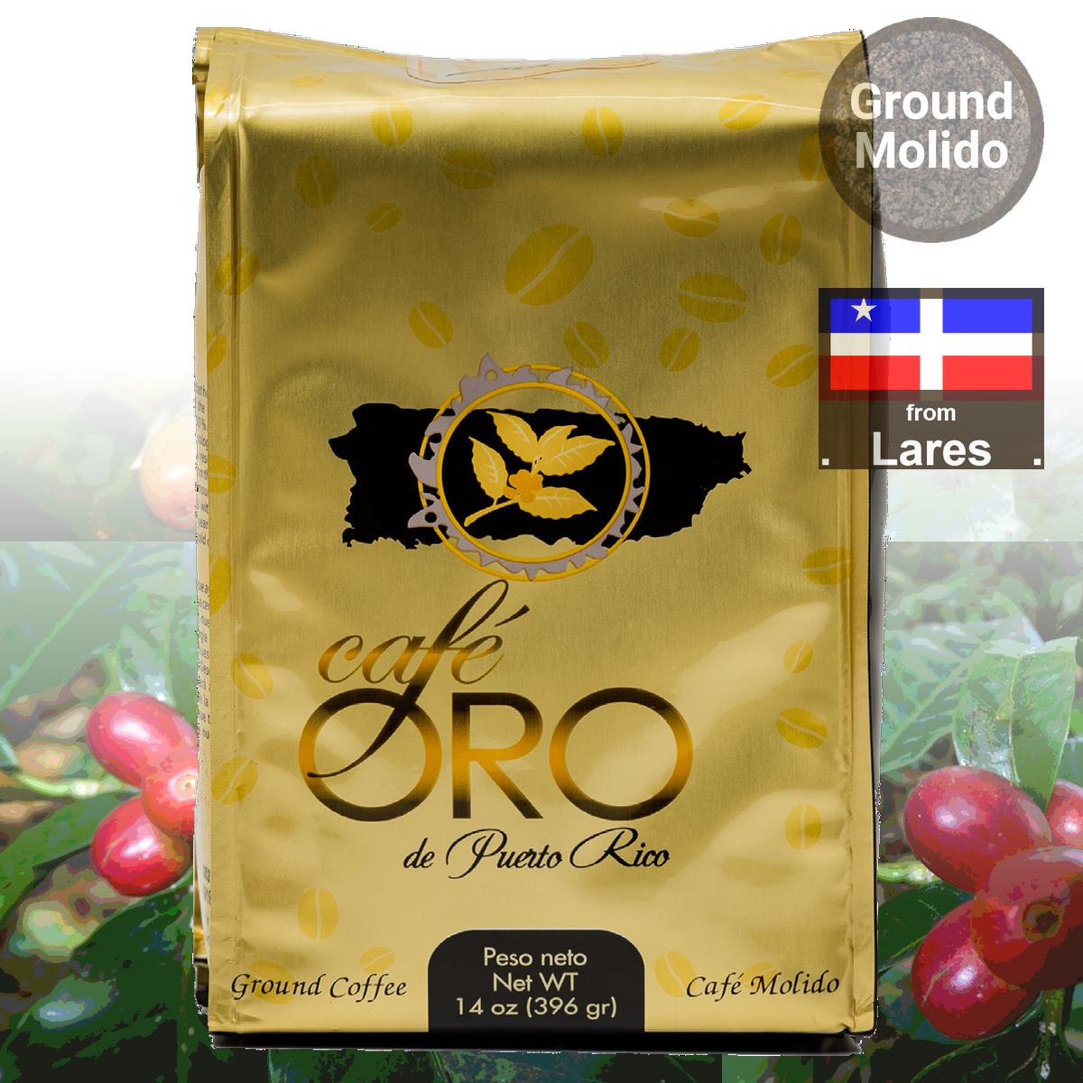 Oro Boricua Lareño Ground Coffee Pack