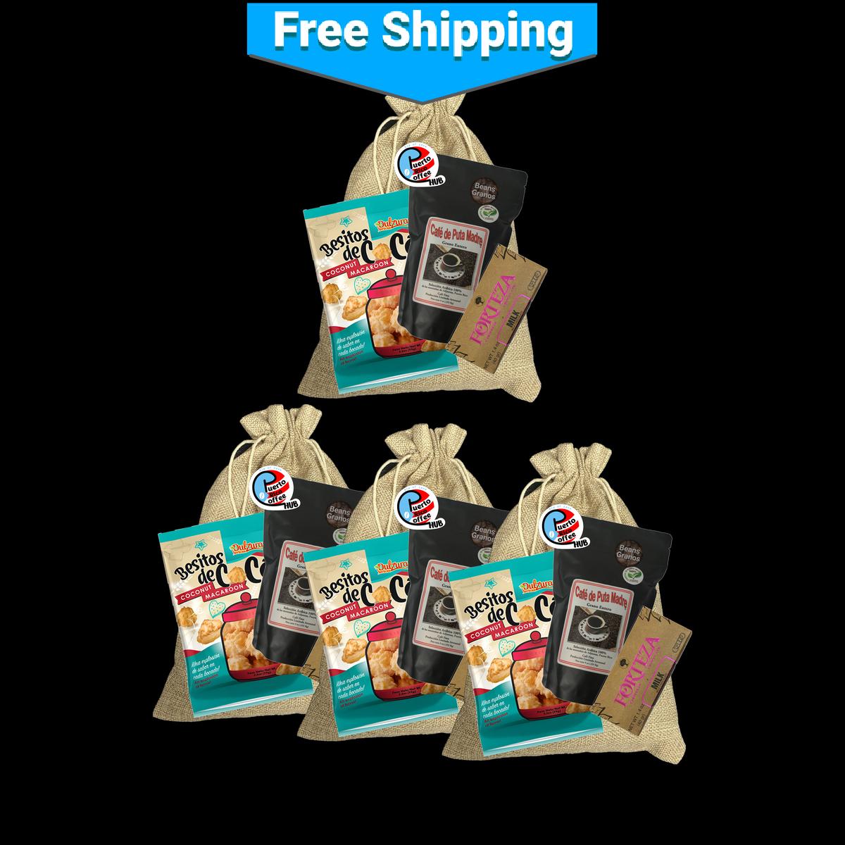 Café De Puta Madre 9 Oz Coffee Beans Gift Bag