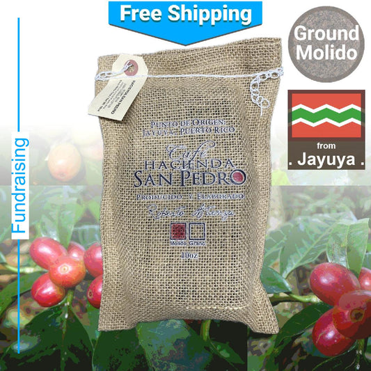 Café Gourmet Molido San Pedro para Recaudación de Fondos