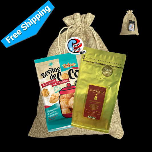 Bolsa de regalo de café en grano Café Don Pello de 14 oz