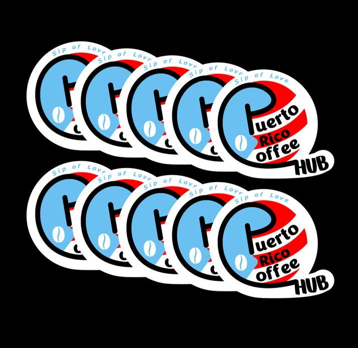 Puerto Rico Coffee Hub Sticker