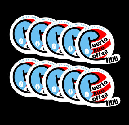Puerto Rico Coffee Hub Sticker