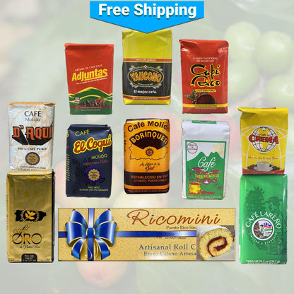 Degustación de café puertorriqueño: Combo «Compartir es querer»