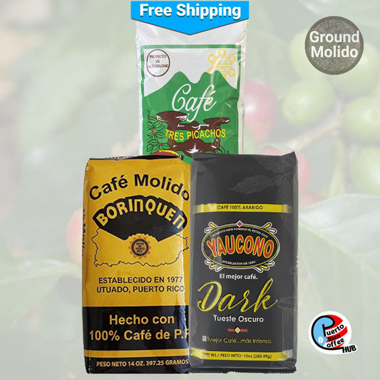 Paquete de café molido Dark Triad