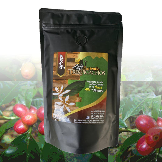 Granos de café gourmet Café Tres Picachos