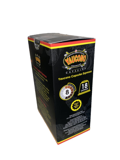 Café Yaucono Nespresso Compatible Capsules (Intensity 8)