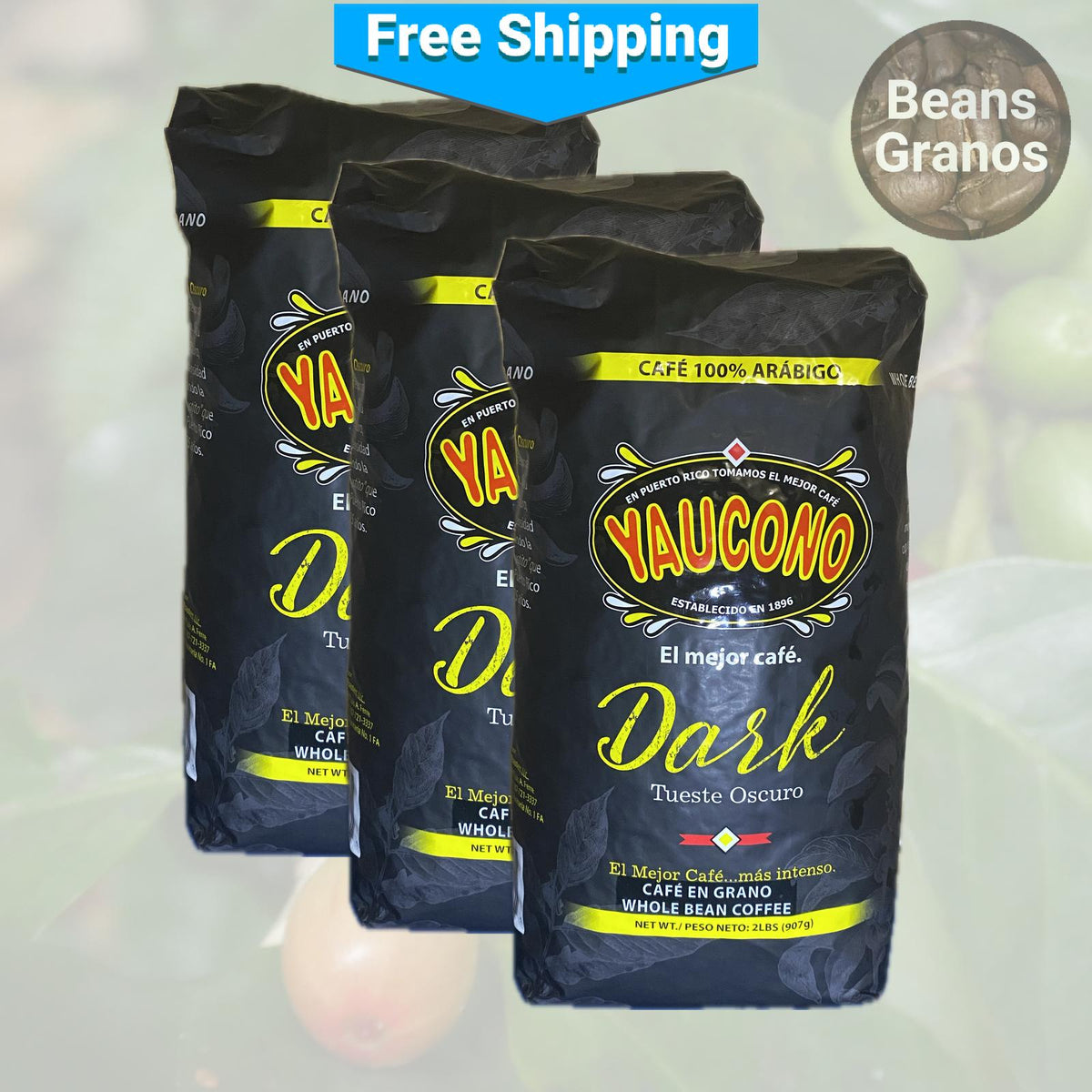 Café Yaucono Dark Coffee Beans
