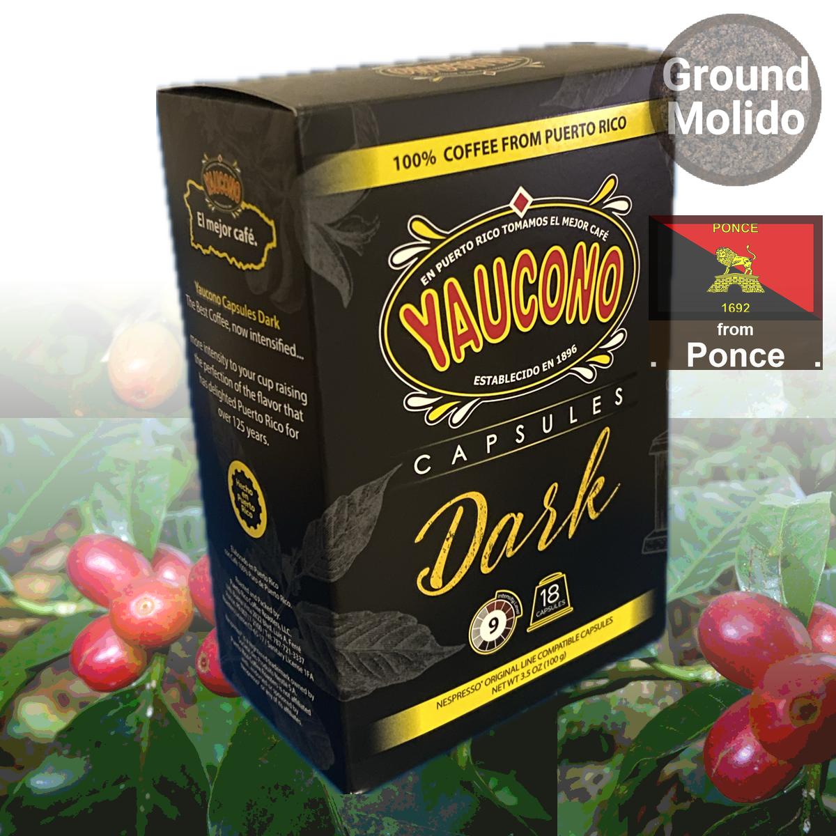 Café Yaucono Dark Nespresso Original Line Compatible Capsules