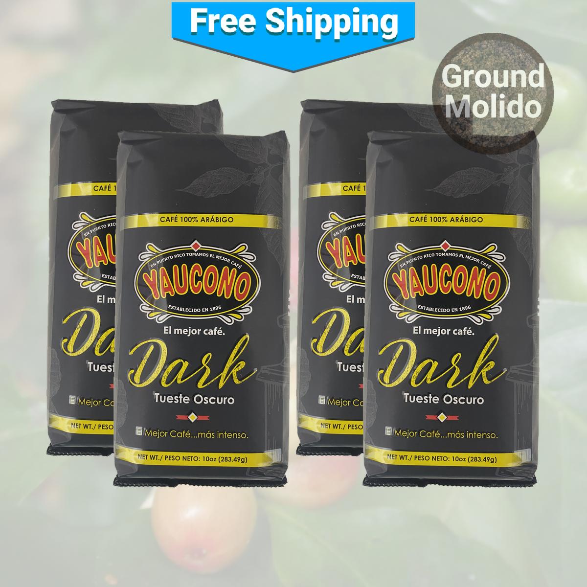 Café molido oscuro Yaucono